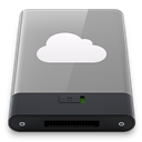 Grey iDisk W icon